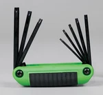 Eklind 25581 Black Finish Alloy Steel Ergo T8 T40 Folding Torx Keys. Fixed Price $18.54.