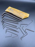 Easco Short And Long Hex Key Set Allen Wrench Made In The Usa 92-405. Fixed Price $18.99.