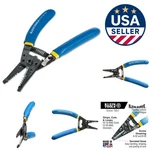 Klein 11055 Wire Cutter & Stripper Ergonomic, Cuts 10-18 Awg SOLID/12-20 Aw.... Fixed Price $73.99.