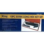 0384-023 King, 10PC Extra Long Hex Key Set, 657807038400. Fixed Price $29.95.
