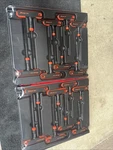 Snap On AWSG800BO/AWSGM800BO Sae/metric 2 Sets 16PC Orange. Fixed Price $319.00.