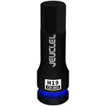 Jeuclel 19MM Hex Impact Bit Socket, H19 1/2-INCH Drive Allen. Fixed Price $11.94.