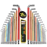 Facoow Allen Wrenches Sets, 26PCS Full Size Sae & Metric Hex Key With Too.... Fixed Price $56.23.
