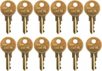 For Your Janitor Bobrick CAT-74 Dispenser 12 Pack Of Keys. Fixed Price $20.00.