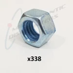338 Midwest 3/8-16 Finished Hex Nuts Grade Coarse 9/16 Wrench Blue Rinsed Zinc. Fixed Price $27.48.