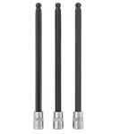 6MM Hex Bit Socket/allen Driver Three Pack 1/4" Long Ball Tool. Fixed Price $19.81.