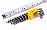 9PC Tamper Proof Torx Star Super Long Hex Key Wrench T10 T50 9" 260910. Fixed Price $21.99.
