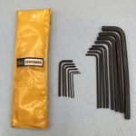 Vintage Craftsman Usa- 46683 14 Pc Hex Allen Key Set Sae Complete -v- Series. Fixed Price $21.99.