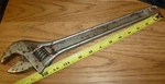 Vintage 84-4701-15C Powr-kraft Tool Inch Crescent Wrench. Fixed Price $100.00.
