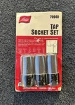 Lisle 70940 #9/10/11 Tap Socket Set Fits 5/8 11/16 3/4 16/18MM 1/2 Drive Nos Usa. Fixed Price $19.99.