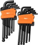 Mutt Tools 26PC Ball End Hex Key Set Complete Metric & Sae Wrench .... Fixed Price $56.85.