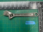 Vintage Truecraft F208 8" Adjustable Wrench Japan Chrome Vanadium Steel. Fixed Price $10.99.