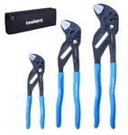 Toolant 7/10/12-INCH Quick Adjust Plier Wrench Set With Pouch New. Fixed Price $57.57.