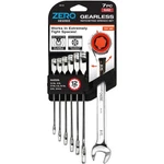 Zero Degree 38140 Ultra-precise Gearless Ratchet Wrench Set, Sae, 7-PIECES. Fixed Price $58.19.