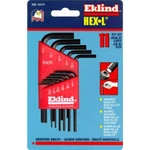 Eklind 10111 Piece Sae Short Hex-l Key Set. Fixed Price $10.32.