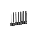 Grey Pneumatic 1247MH 3/8" Piece 4" Length Metric Hex Driver Set. Fixed Price $112.68.