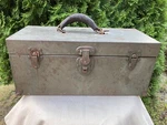 Us WW2 M5 Chest Steel W/ Keys, Browning D28243 Spare Parts Tools 30 Cal 50. Fixed Price $199.99.