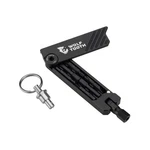 Wolf Tooth 6-BIT Hex Wrench Multitool With Keychain Black/black. Fixed Price $82.07.