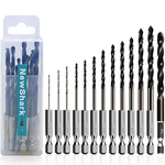 Hex Shank Cobalt Metric Drill Bit Set 15 Pcs (1.5MM-8MM), Quick Change High S.... Fixed Price $16.57.