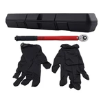 Mechanical Torque Wrench Kit 3/8" Drive 13.6-108.5 Nm With Storage Case & Gloves. Fixed Price $25.83.