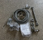 Falltech 100' Steelgrip Temporary Cable Horizontal Lifeline (hll) Kit 60310012. Fixed Price $950.00.