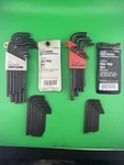 Craftsman Vintage Hex Key Sets 46755 46754 46679 46693. Fixed Price $105.00.