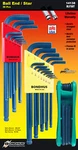 30PC Bondhus Usa Triple Pack Hex Ball End L-wrenches +torx /star Fold-up #14138. Fixed Price $32.61.