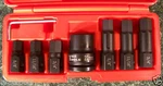 8PC Sae T&e In Hex Impact Socket Bits And 3/4" Drive Holder Big TE91822 1/2 Em. Fixed Price $74.99.