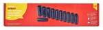 Amtech Heavy Duty Deep Impact Socket Wrench Set 1/2" Drive 11PC Case Garage Tool. Fixed Price $30.80.