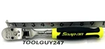 Snap On Tools Usa Hi Viz 3/8" Drive Cynergy Soft Grip Flex Ratchet FHF100 Hv. Fixed Price $179.95.