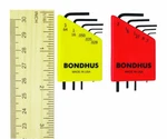 Bondhus 20393 10PC Micro Mini Hex L Wrench Set Metric Sae. Fixed Price $43.00.