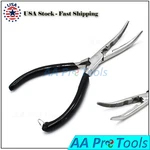 Fishing Pliers Sea Saltwater Line Cutter Hook Holder Curved Nose JW-4001. Fixed Price $10.10.