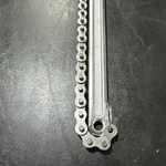 Vevor 24-INCH Chain Wrench Steel Straight Handle Tool With Silver. Fixed Price $34.99.