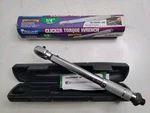 Pittsburgh Clicker Torque Wrench 02696 1/4" Drive 20-200 In. Lbs Open Box Unused. Fixed Price $33.48.
