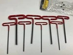 Titan 12768 8-PIECE 3/32" To 1/4" Sae Dipped Loop T-handle Hex Key Set. Fixed Price $12.59.