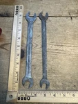 Vintage Blue-point Snap-on Wrenches 2 Pcs. Fixed Price $29.99.