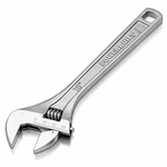 Powerbuilt 10 Inch Wide Jaw Adjustable Wrench - 644042. Fixed Price $21.95.