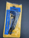 Allen Hex L-shaped Wrench Key 7PC Sae Set Easco Tools Usa 92-400 W/ Pouch Nos. Fixed Price $15.99.