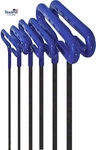 Eklind 55166 Cushion Grip Hex T-key Allen Wrench 6PC Set Metric Mm Sizes 2-6 (. Fixed Price $26.43.