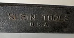 Vintage Klein Tools Spud Wrench 1-1/8 3222-R. 3/4 Usa. Fixed Price $25.50.