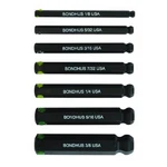 Bondhus 31445 Set 7 Prohold Ball Bits 2" (1/8-3/8") Only In Clamshell. Fixed Price $48.07.