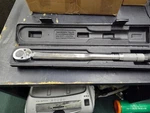 Ampro 1/2 Dr. Micrometer Adjustable Torque Wrench 10-150 Lbs T39913. Fixed Price $30.00.
