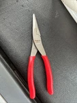 Snap 96ACF 8" Talon Grip Needle Nose Pliers Red Tool New. Fixed Price $55.00.