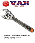 Bahco Adjustable Wrench Spanner Set (8070/8071/8072) 3 Piece. Fixed Price $53.69.