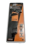 Gearwrench 83521 9 Piece Metric Ball End Long Arm Hex Key Set, New. Fixed Price $17.95.