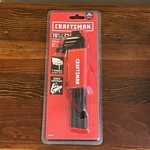 Craftsman 10 Piece Metric Hex Key Set CHMT26022. Fixed Price $29.99.