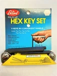 Eklind Hex Set #91 / Fold Up Convenient Handle EDP:20911. Fixed Price $15.00.