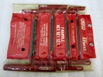 Vintage Chesco 8PC Sae T-handle Hex Key Set 88030 Made Usa. Fixed Price $49.95.