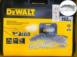 Dewalt Box Socket Ratchet Spanner Handle Tool Full Set 192 Pcs DWMT75049. Fixed Price $485.19.