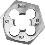 Irwin Hanson 6854 Die 5/8-18 7/16 Nf Sh, For Tap Extraction. Fixed Price $20.28.